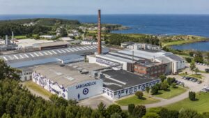 Instalaciones industriales de Sargadelos en Cervo en la comarca lucense de La Mariña.