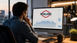Inversor revisando Rollins antes de comprar acciones en Estados Unidos