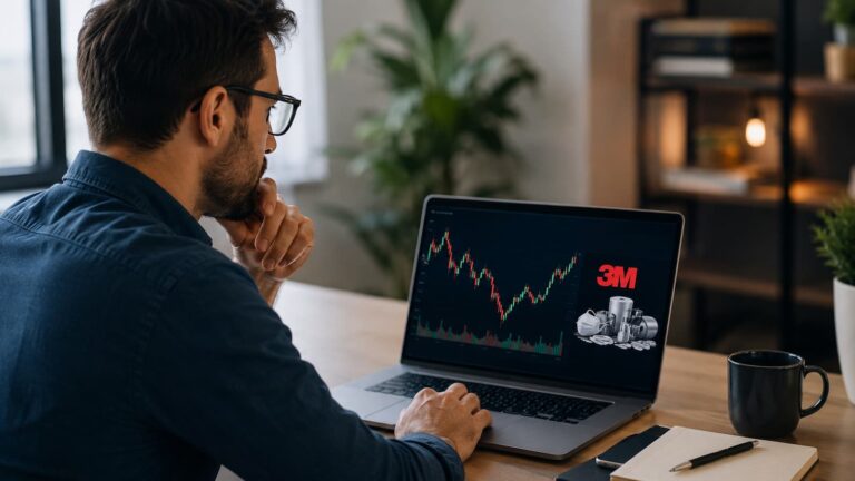 Inversor revisando cómo comprar acciones de 3M desde España.