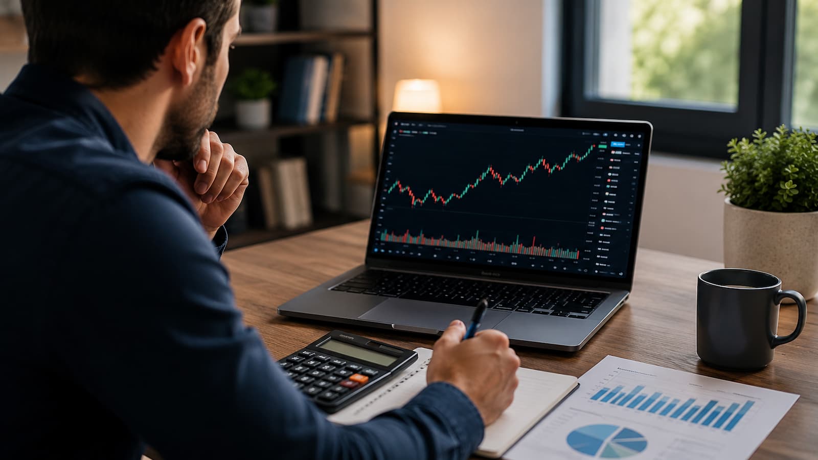 Inversor revisando cómo comprar acciones de Redeia y sus costes antes de operar.