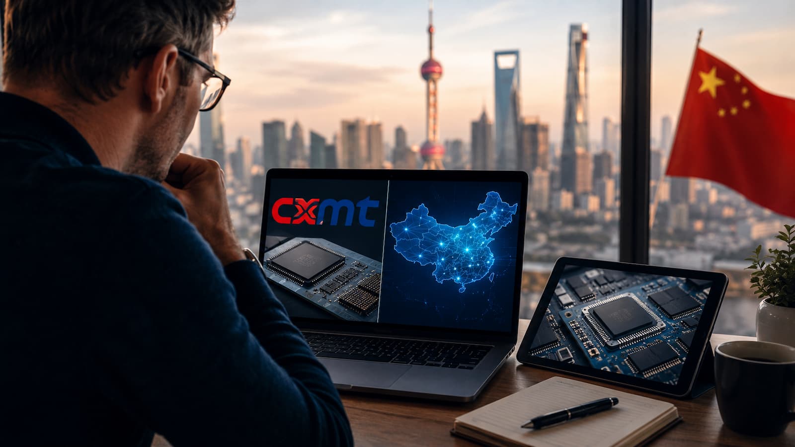 Inversor revisando el acceso a CXMT y al mercado chino de semiconductores.