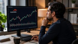 Inversor revisando la cotización de ArcelorMittal antes de elegir broker.