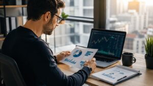 Inversor revisando nuevos ETFs antes de incorporarlos a su cartera