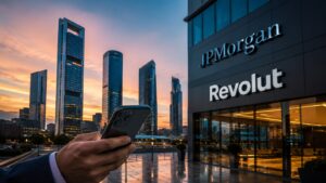 JP Morgan y Revolut elevan la competencia bancaria digital en Madrid