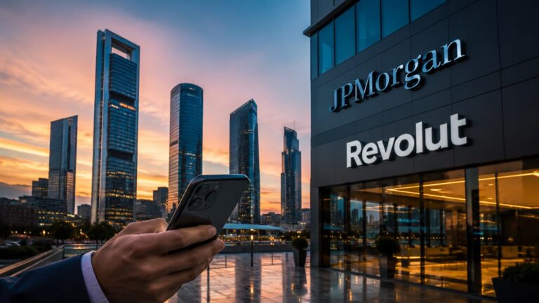 JP Morgan y Revolut elevan la competencia bancaria digital en Madrid