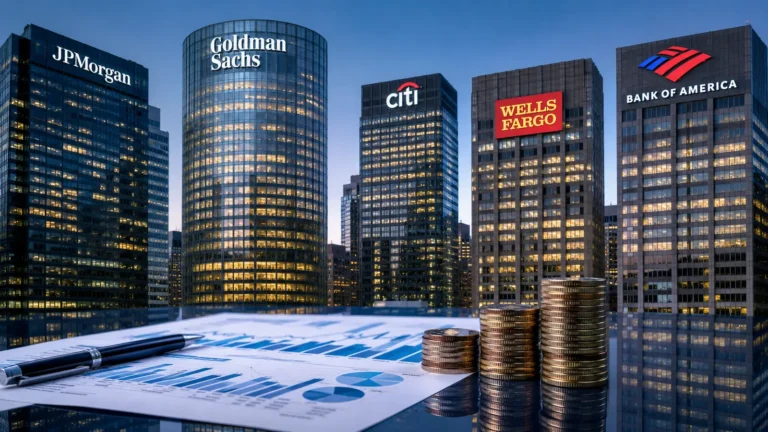 JPMorgan Goldman Citi Wells Fargo y Bank of America baten previsiones
