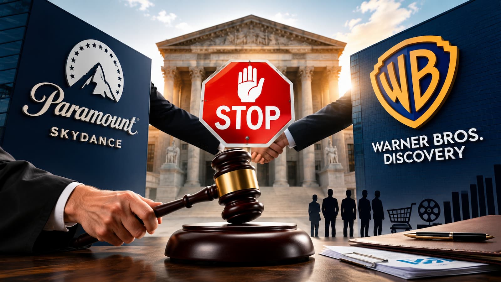 Juzgado frena compra de Warner por Paramount Skydance