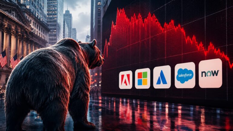 La IA pone bajo presión a las grandes acciones de software en Wall Street