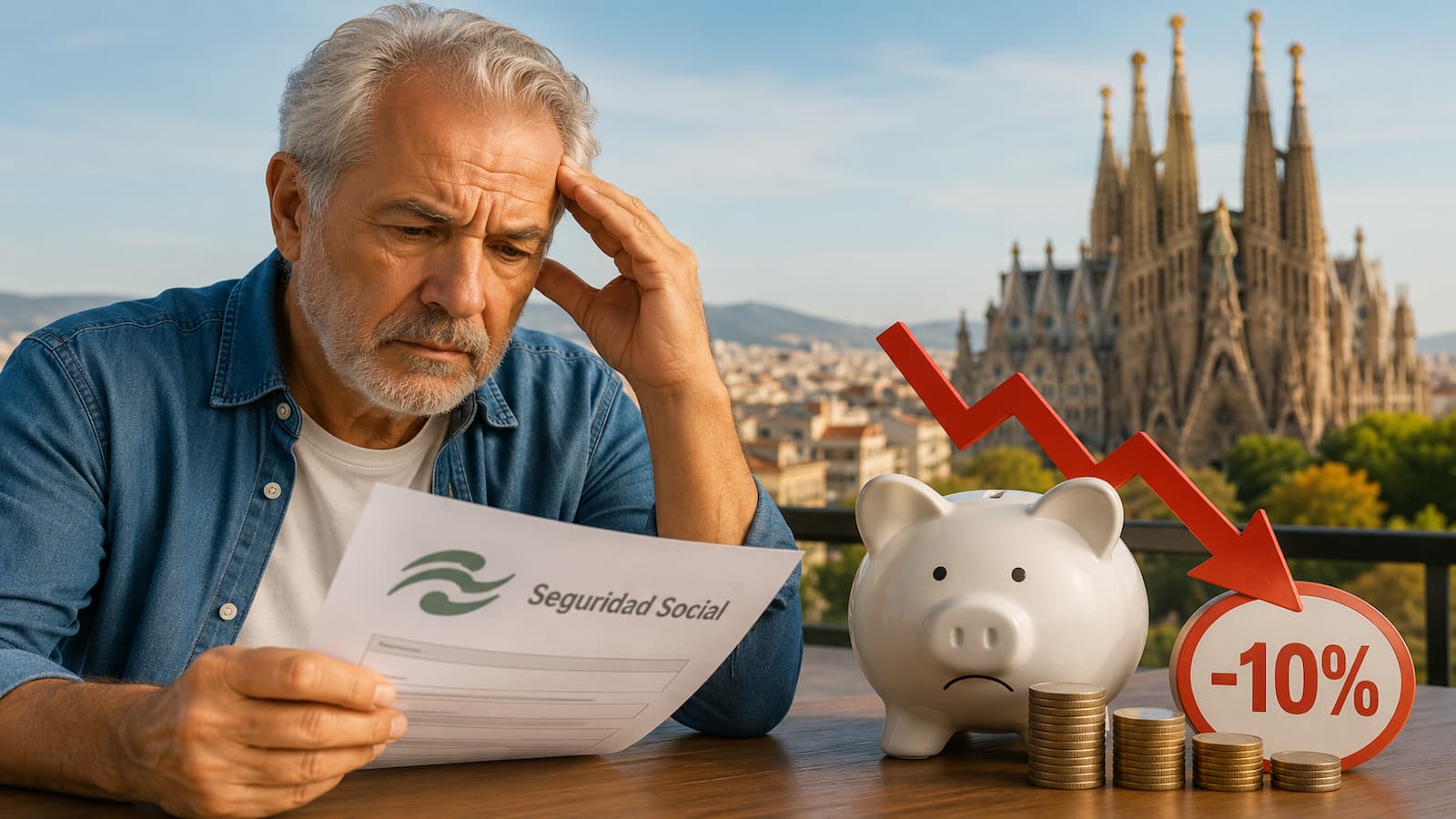 La Seguridad Social puede recortar un 10% la pensión