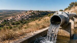 La Tubería Manchega lleva agua potable a varios municipios de Cuenca.