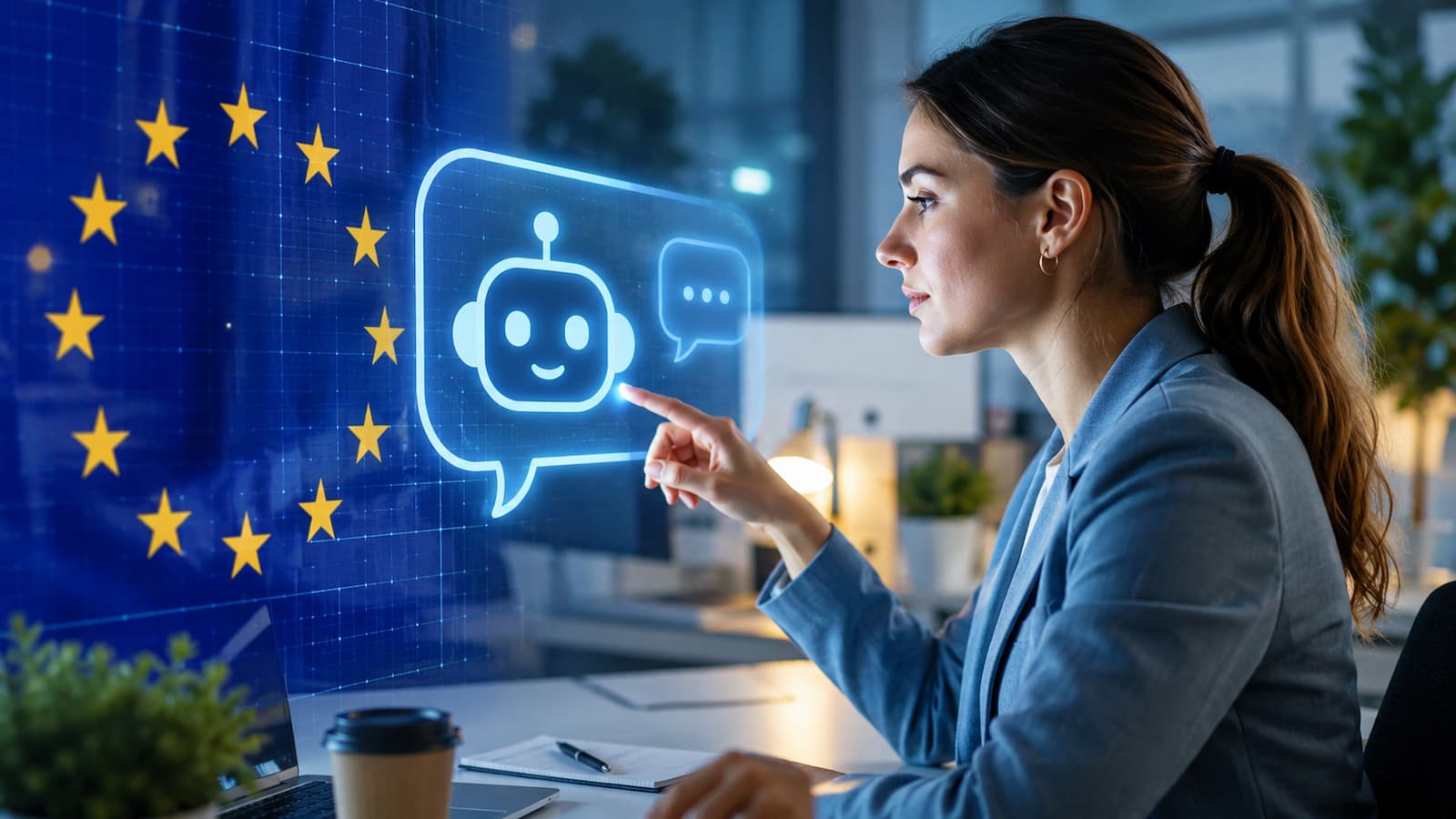 La UE obliga a avisar cuando un cliente hable con IA