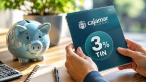 La cuenta de Cajamar que promete un 3% TIN.