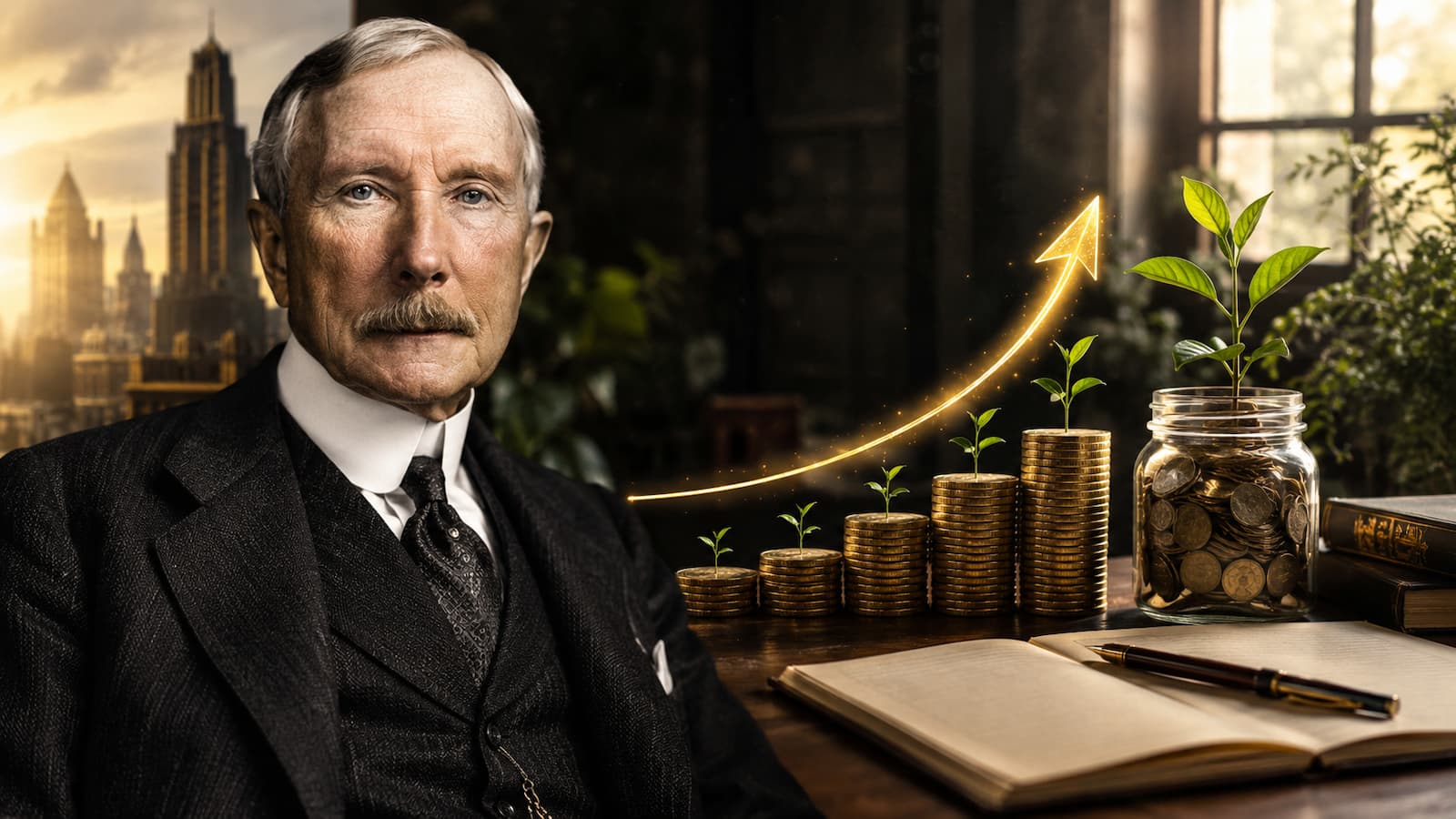 La lección de Rockefeller sobre reinvertir.