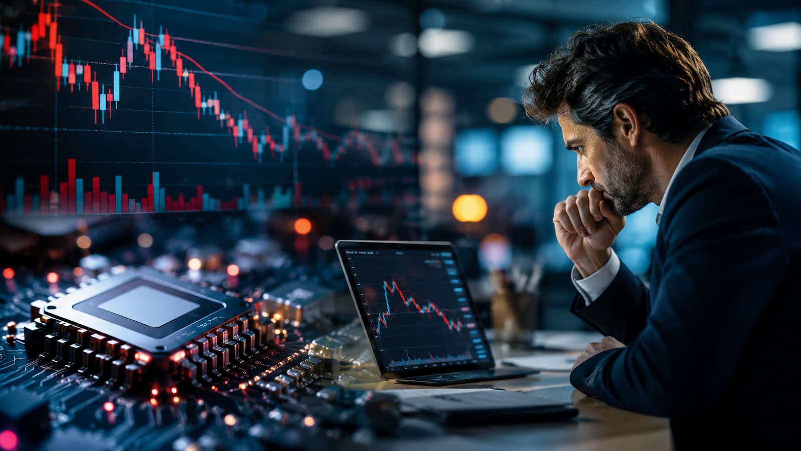 La presión sobre los chips ha vuelto a golpear.