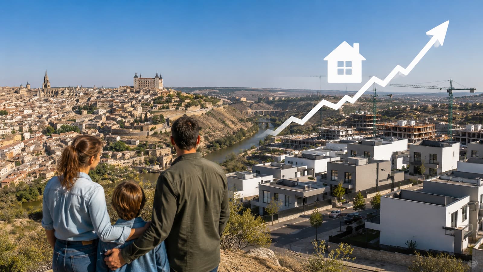 La subida de la vivienda en Toledo alcanza Sonseca Mora y Orgaz