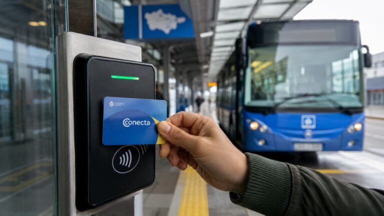 La tarjeta Conecta reducirá temporalmente su límite mensual en Asturias.