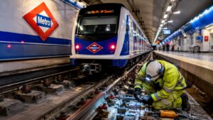 Metro de Madrid anuncia 13 millones para renovar 163 km de vías en 2026