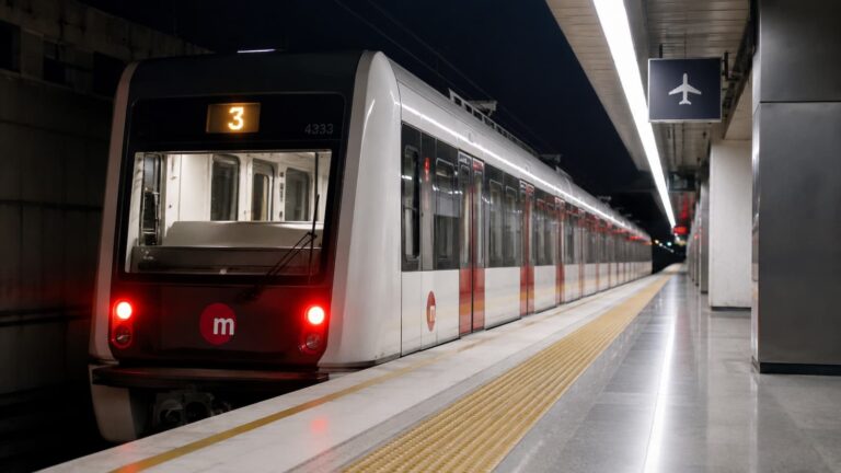 Metrovalencia cambia el último tren al aeropuerto por obras: cómo puede afectar a tu bolsillo si viajas de noche