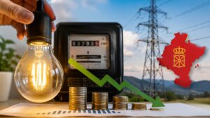 Navarra ajusta el IVA de la luz y rebaja el impuesto.