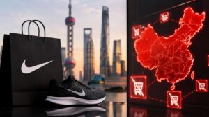 Nike retirará sus productos de más de 1.000 tiendas en China