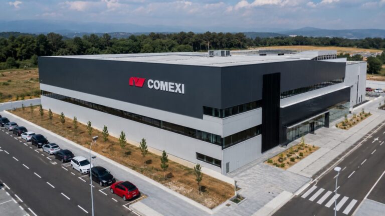 Nueva nave de Comexi en Riudellots de la Selva Girona.