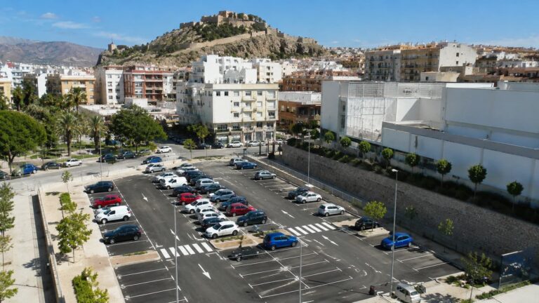 Nuevo aparcamiento disuasorio en el centro urbano de Águilas