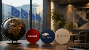 Nuevos ETFs UCITS de Vanguard WisdomTree y Pictet en Europa