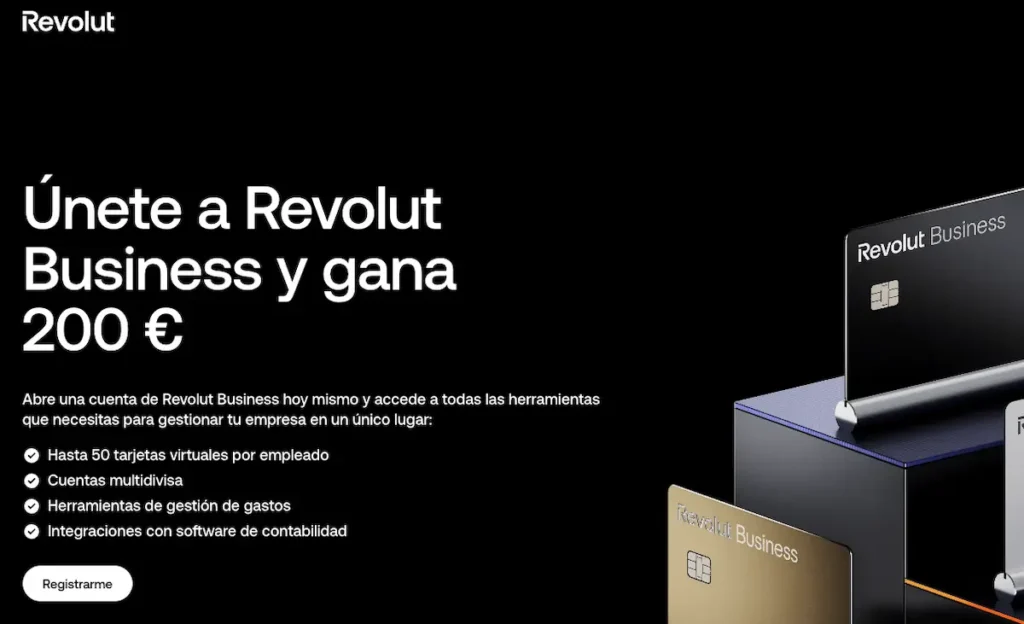 Oferta 200€ Revolut business