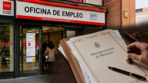 Oficina del SEPE y documentación de una herencia en Madrid