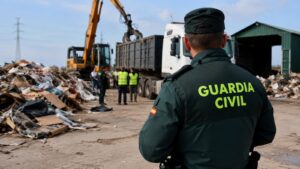 Operación contra el tráfico de residuos en la provincia de Barcelona.