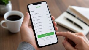 Pantalla de inversión con costes y comisiones de eToro antes de operar