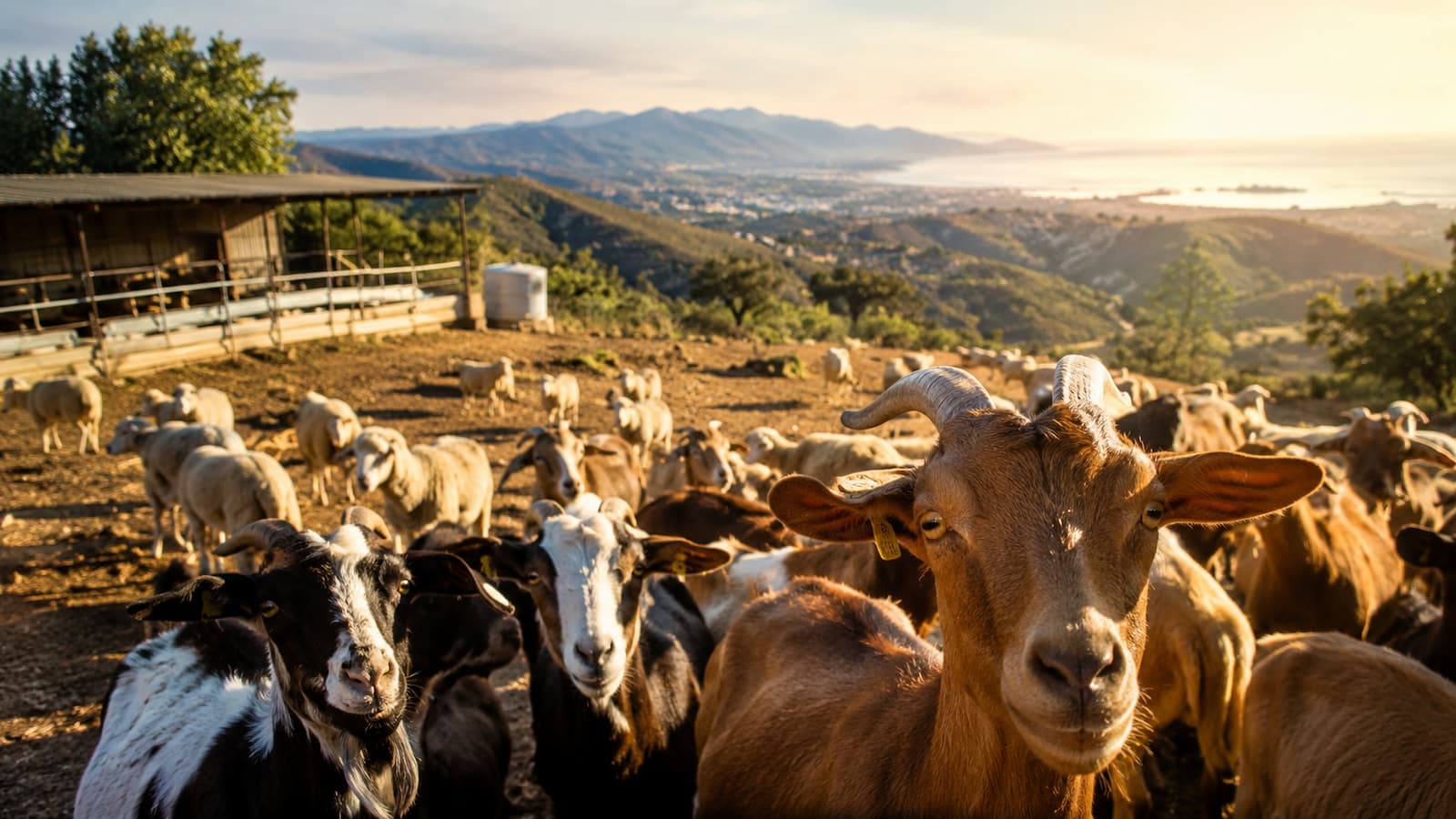 Paqui dejó la hostelería por 300 animales