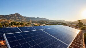 Placas solares en la Región de Murcia durante un mes récord para las renovables