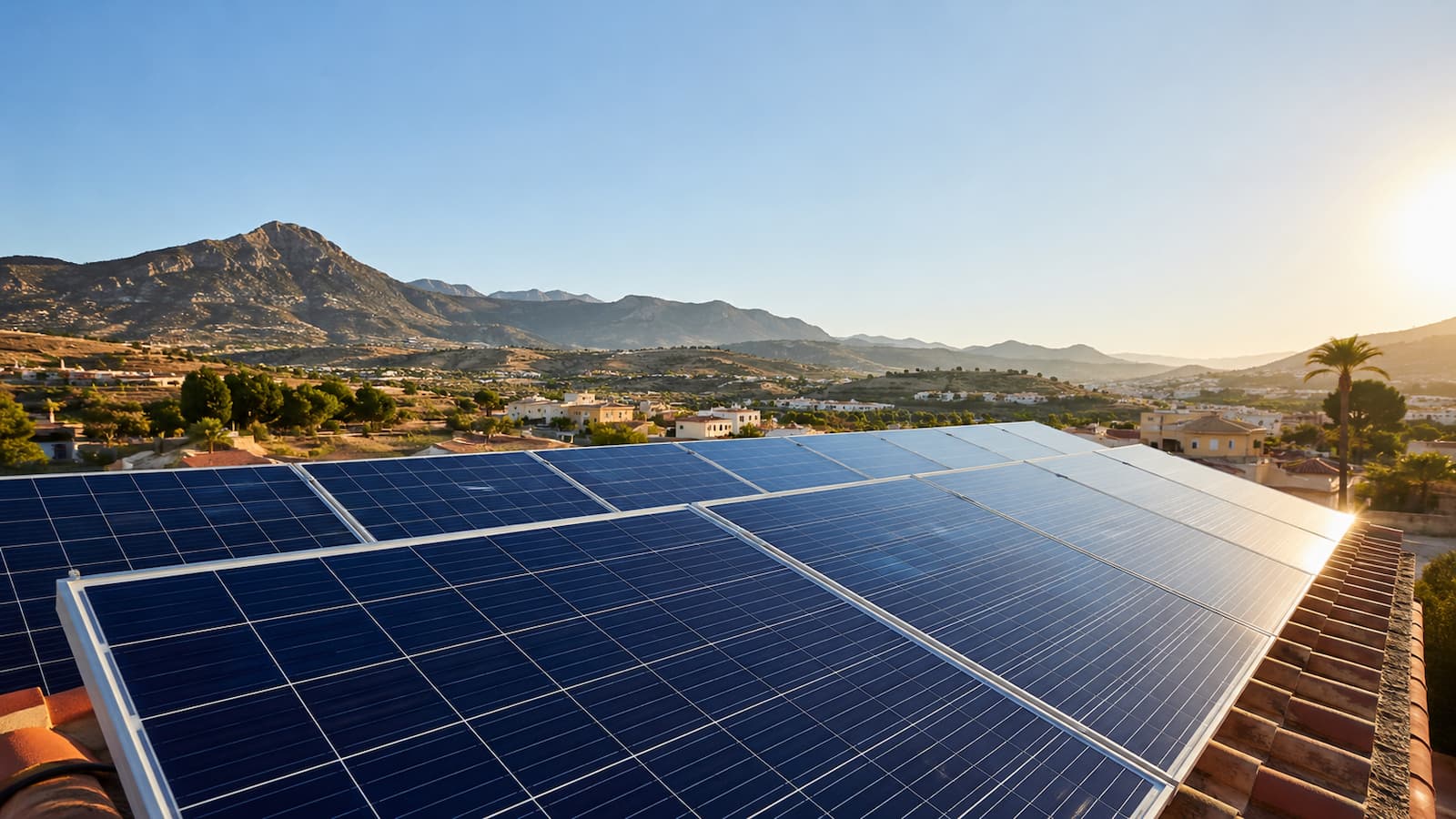 Placas solares en la Región de Murcia durante un mes récord para las renovables