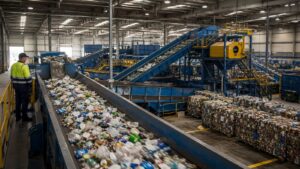 Planta de reciclaje en la Región de Murcia