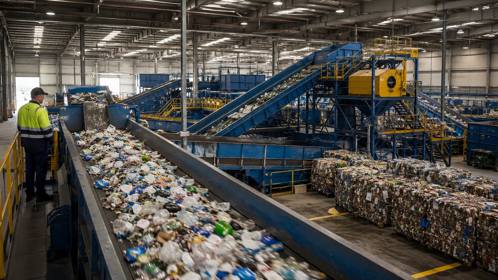 Planta de reciclaje en la Región de Murcia