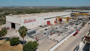 Planta industrial de Prefabricados Delta en Puente Genil