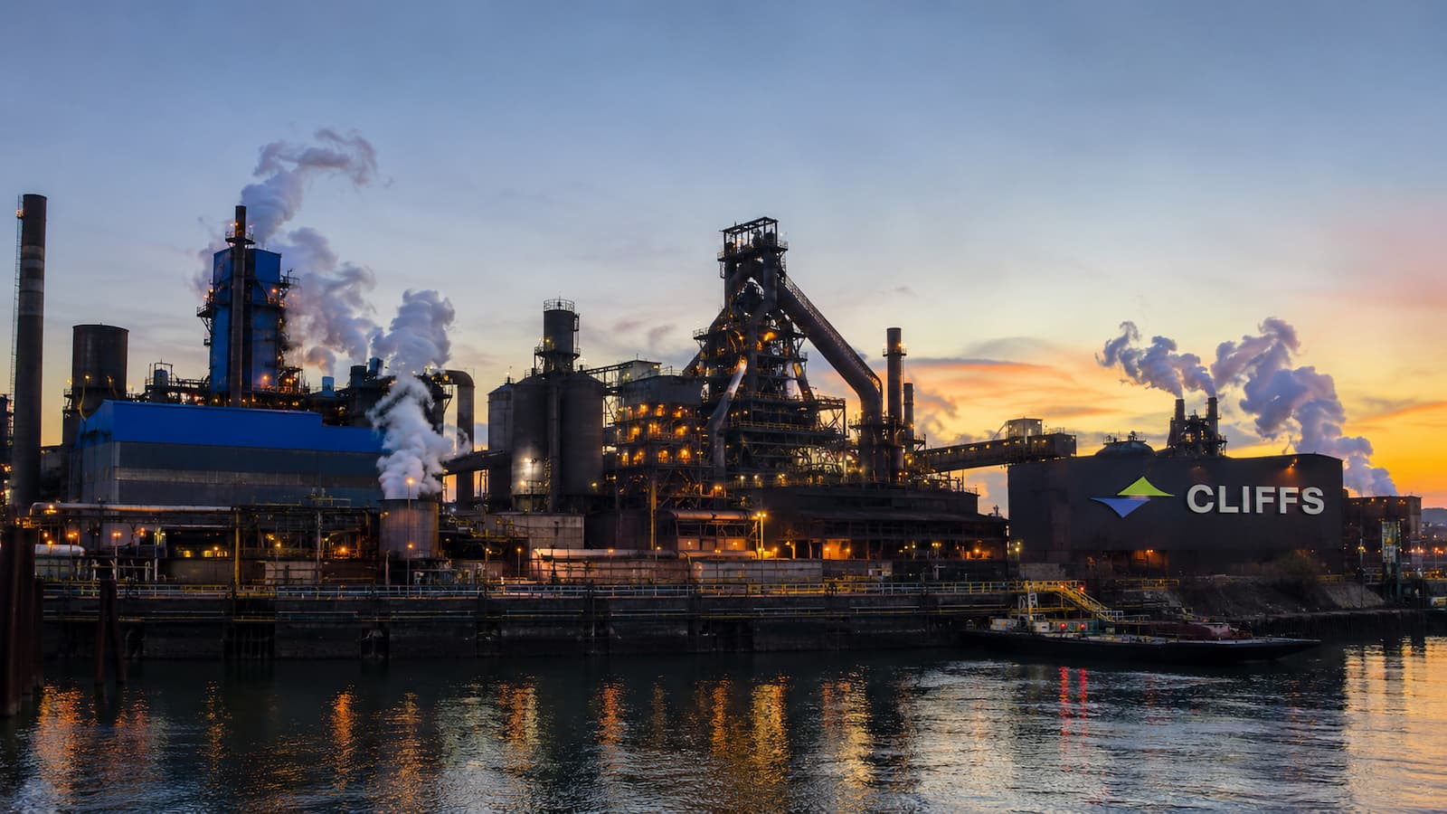 Planta siderúrgica de Cleveland Cliffs en Estados Unidos