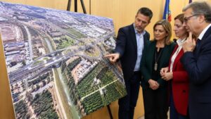 Presentación del futuro acceso norte de Mislata. Foto GVA