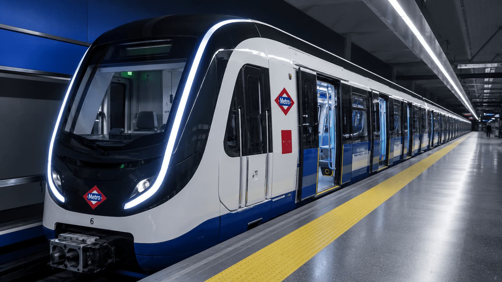 Primer tren automático de la Línea 6 de Metro de Madrid