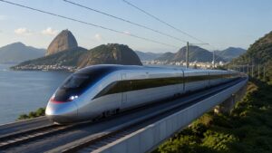 Proyecto de tren de alta velocidad entre Río de Janeiro y São Paulo.