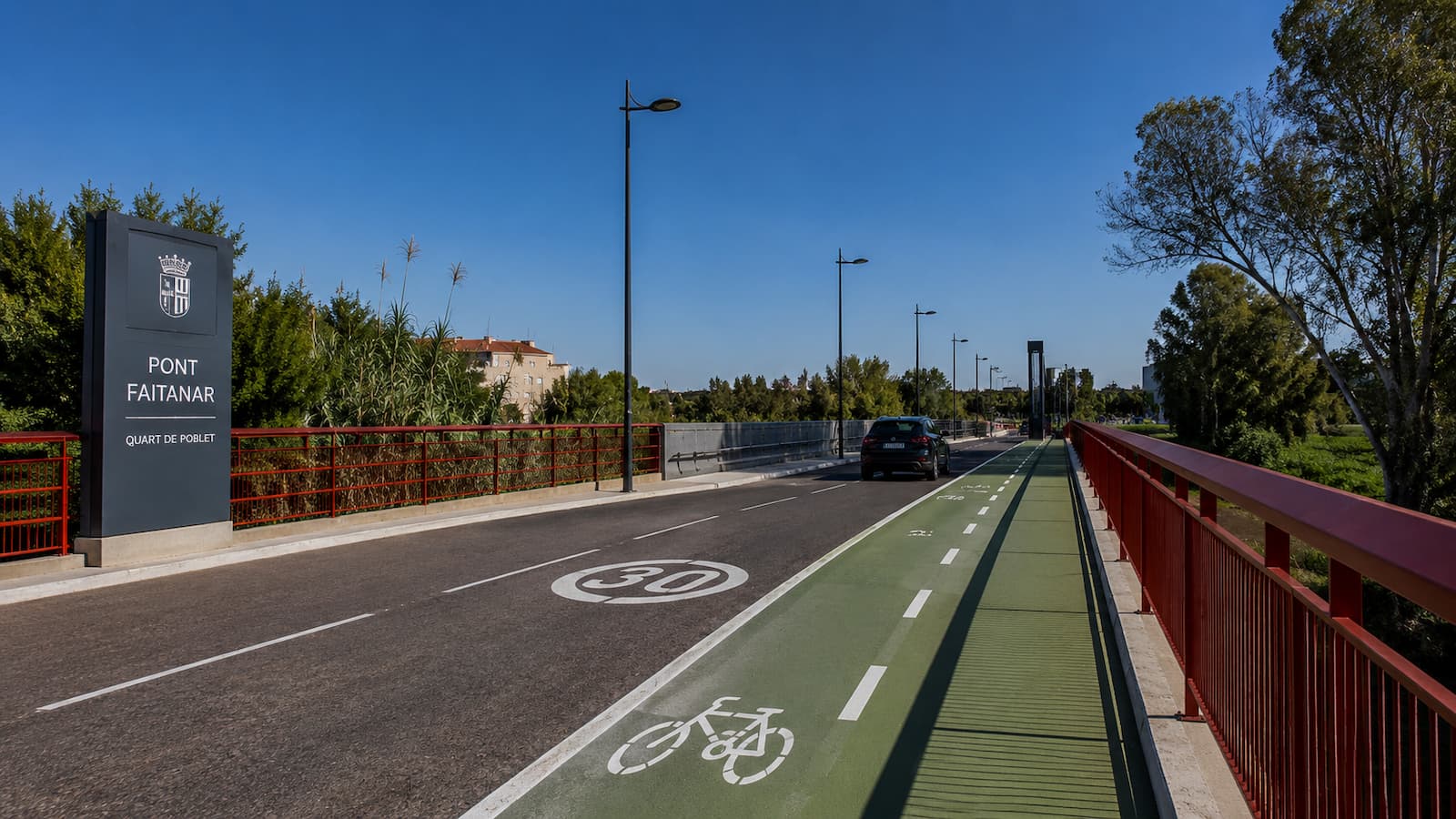 Quart de Poblet abre el Pont Faitanar para mejorar accesos