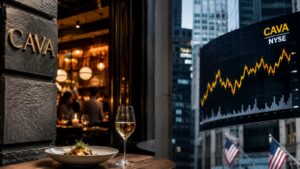 Restaurante Cava y cotización bursátil de CAVA en Wall Street