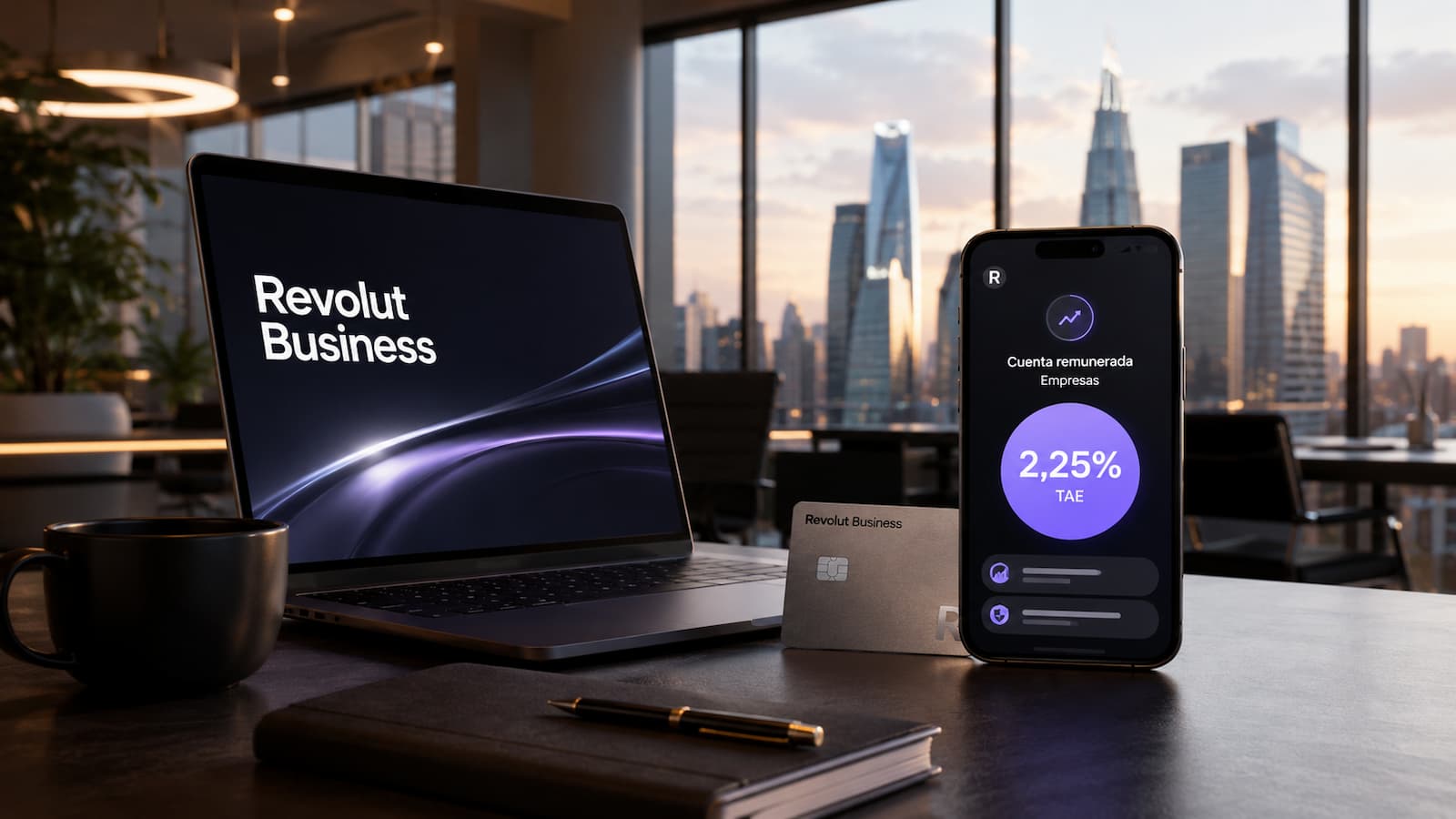 Revolut Business ha elevado la rentabilidad de su cuenta remunerada.