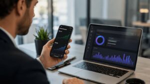 Revolut Business muestra Ahorros y Fondos con métricas distintas.