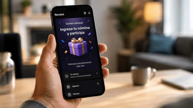 Revolut lanza un sorteo mensual para clientes que ingresen la nómina.