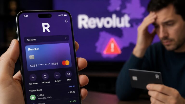 Revolut marca una incidencia parcial en España.