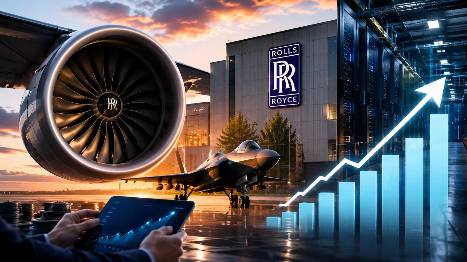 Rolls Royce gana más y eleva previsiones.