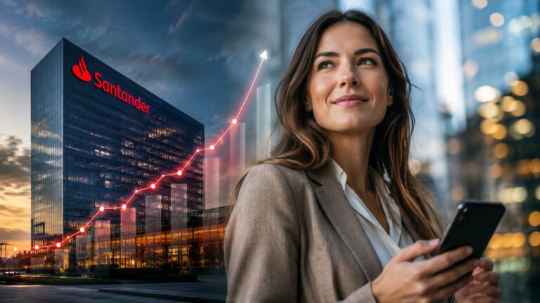 Santander gana 8.973 millones