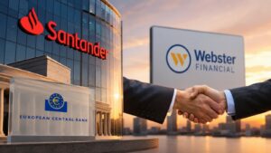 Santander recibe el sí del BCE para comprar Webster